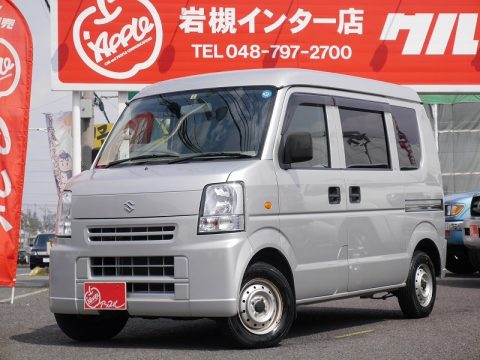 Ｈ22　スズキ　エブリィ　４ＷＤ　ハイルーフ　低走行　ナビ　収納多数